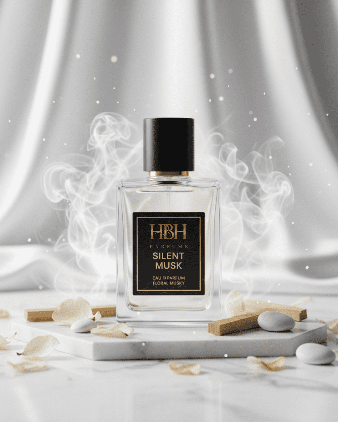 Silent Musk by HBH Parfums – Eau de Parfum for Men (50ml)