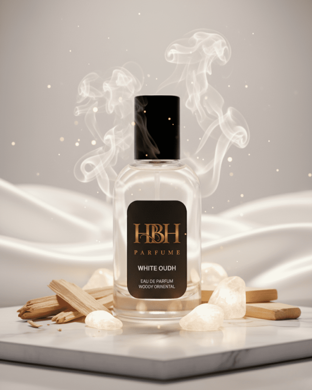White Oudh by HBH Parfums – Eau de Parfum for Men (50ml)
